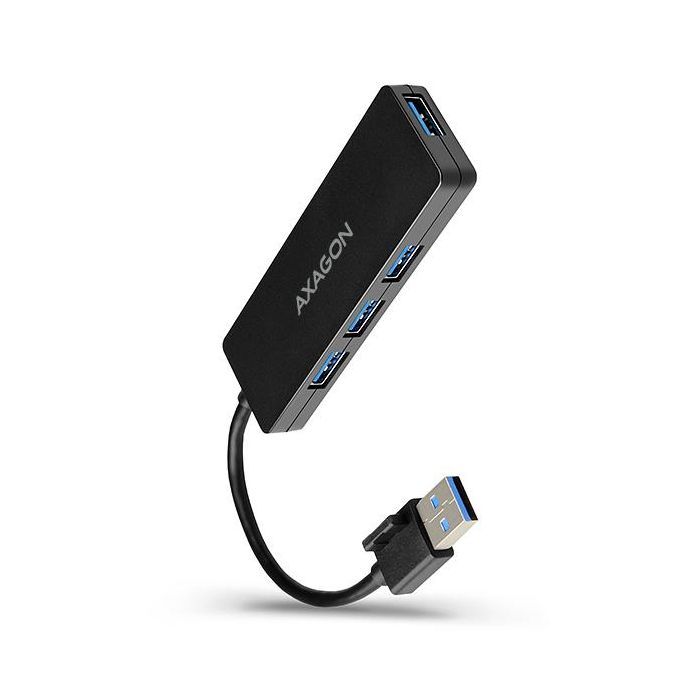 Концентратор AXAGON USB 3.1 to 4xUSB 3.0 black (HUE-G1A)