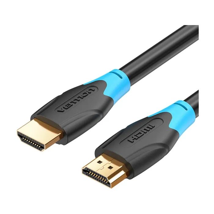 Кабель мультимедийный HDMI M to HDMI M 0.75m black Vention (AACBE)