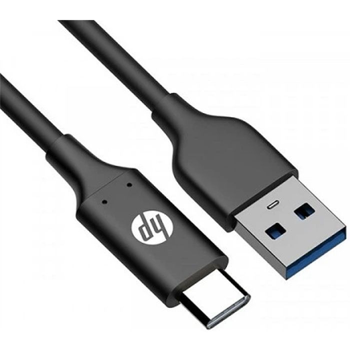 Дата кабель USB 3.0 AM to USB-C 1.0m 3A braided HP (HP_DHC-TC102-1M) зображення 2