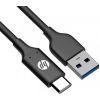 Дата кабель USB 3.0 AM to USB-C 1.0m 3A braided HP (HP_DHC-TC102-1M) зображення 2