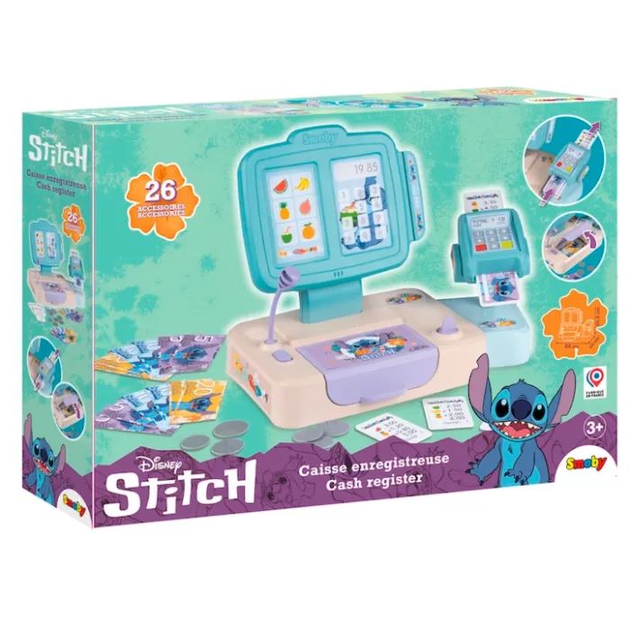 Игровой набор Smoby Дисней Стич Касса супермаркета (7600350119)