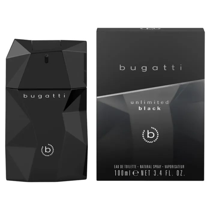 Туалетная вода Bugatti Unlimited Black 100 мл (4051395415159) изображение 2