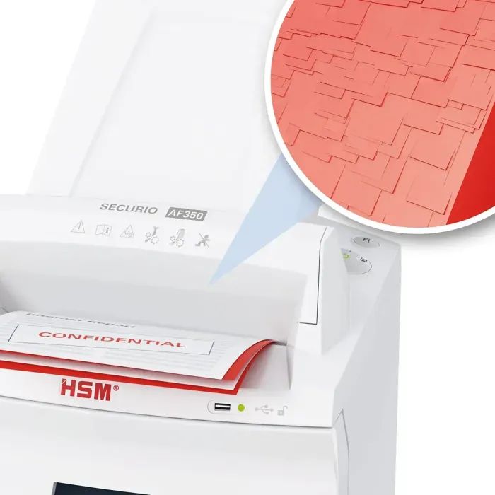 Уничтожитель документов HSM Securio AF350 (1х2) (6060309) изображение 8