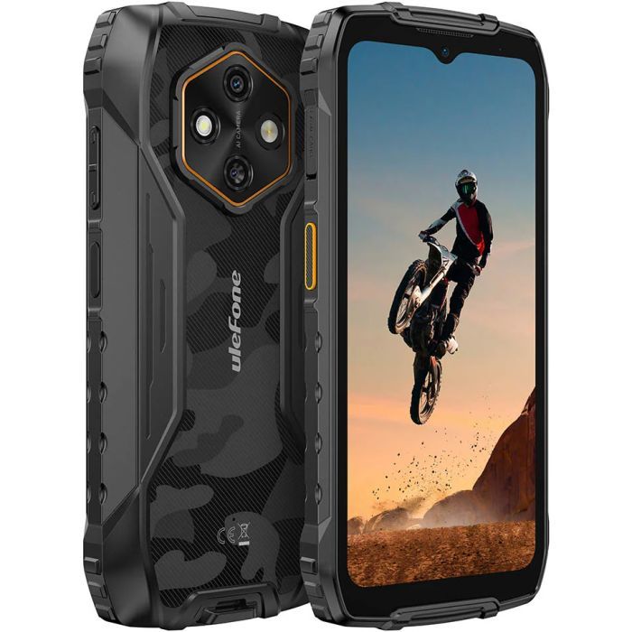 Мобільний телефон Ulefone Rugking 4 Pro 8/256Gb Black-Orange (6975326660921) зображення 8