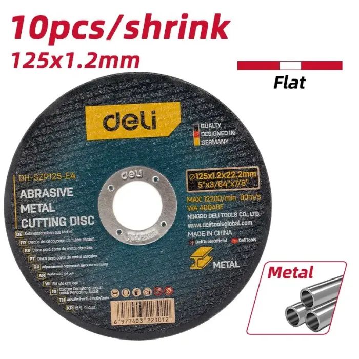 Круг відрізний Deli 180 x 1,6 x 22,2 (EDH-SZP180-E1) зображення 2