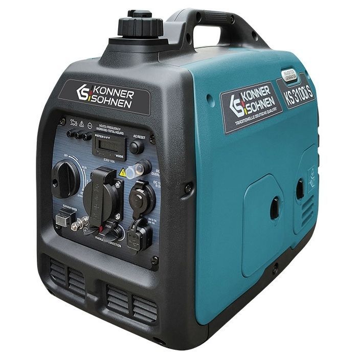 Генератор Konner&Sohnen инверторный KS3100IS, 230V, 3.1kW, ручно (KS3100IS)