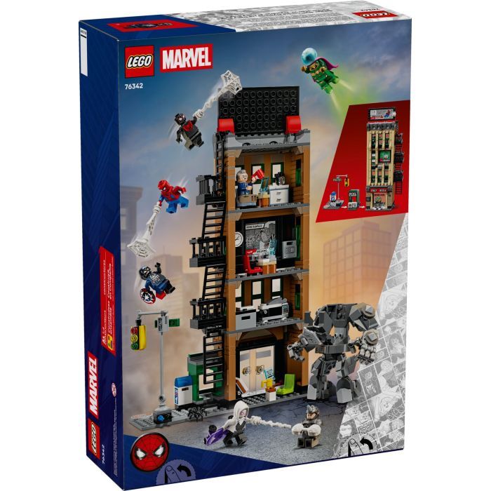 Конструктор LEGO Super Heroes Человек-паук против Мистерио: Дейли Бьюгл (76342) изображение 6