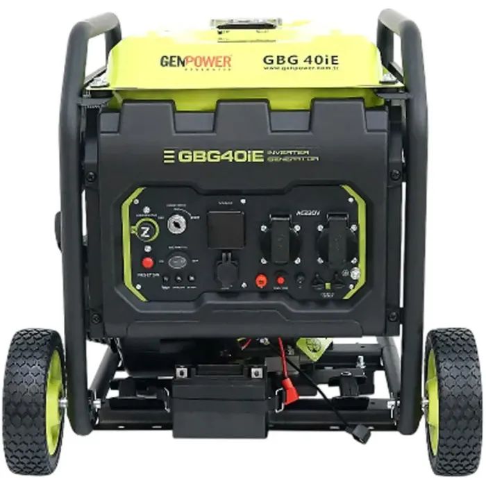 Генератор GenPower інверторний GBG 40IE 3.2kW, 230V, 50Hz, 10.0л. електростартер (GBG 40IE) зображення 2