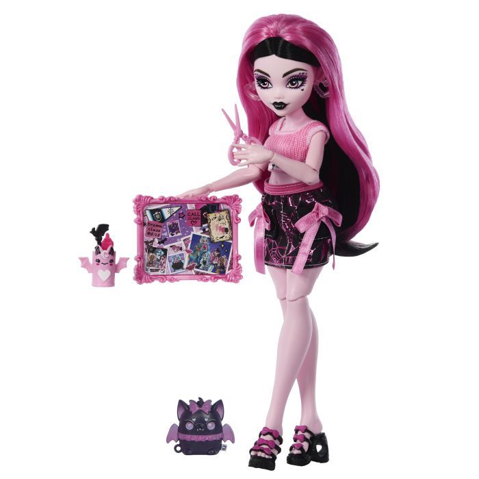 Кукла Monster High сюрприз Тайные ритуалы красоты Дракулоры (JHK43) изображение 3