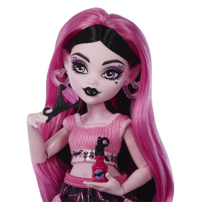 Кукла Monster High сюрприз Тайные ритуалы красоты Дракулоры (JHK43) изображение 6