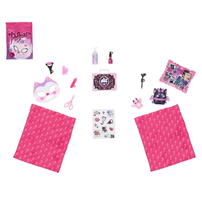 Кукла Monster High сюрприз Тайные ритуалы красоты Дракулоры (JHK43) изображение 9