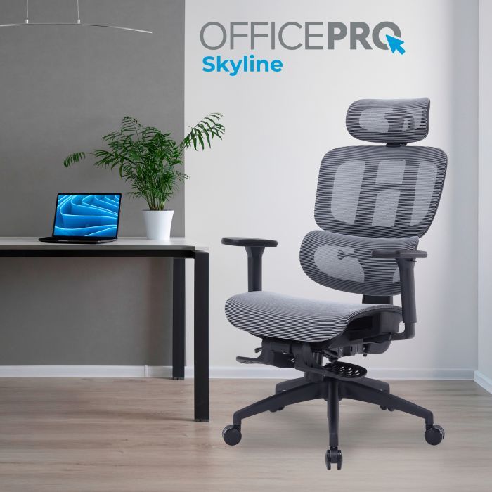 Офісне крісло OfficePro Skyline OC750-B-B-B (OC750-B-B-B) зображення 7