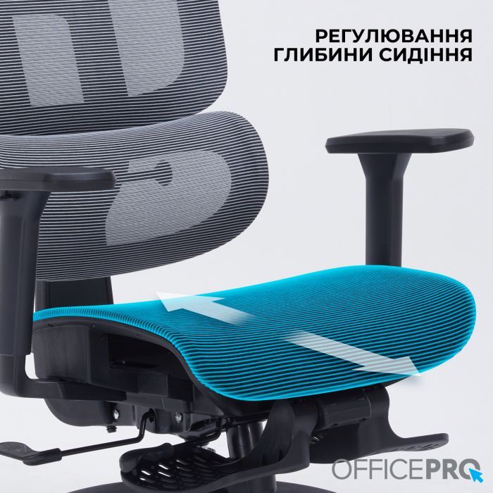 Офісне крісло OfficePro Skyline OC750-B-B-B (OC750-B-B-B) зображення 9
