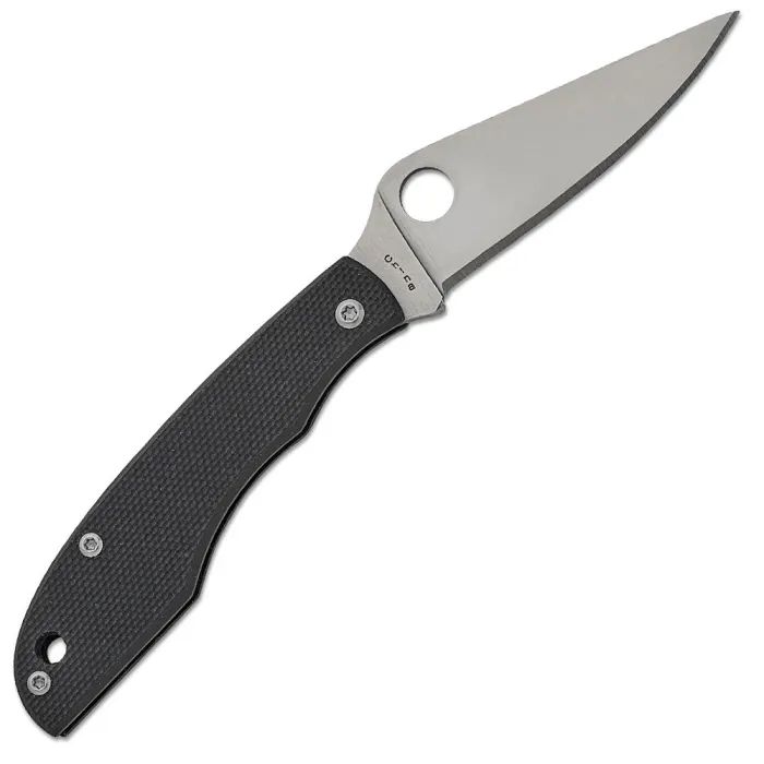 Нож Spyderco Grasshopper 12C27 G10 Black (C138GBKP) изображение 2