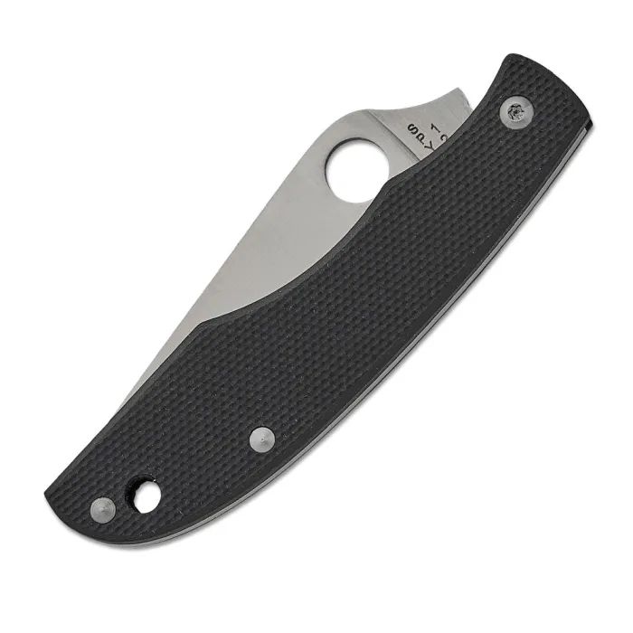 Нож Spyderco Grasshopper 12C27 G10 Black (C138GBKP) изображение 4