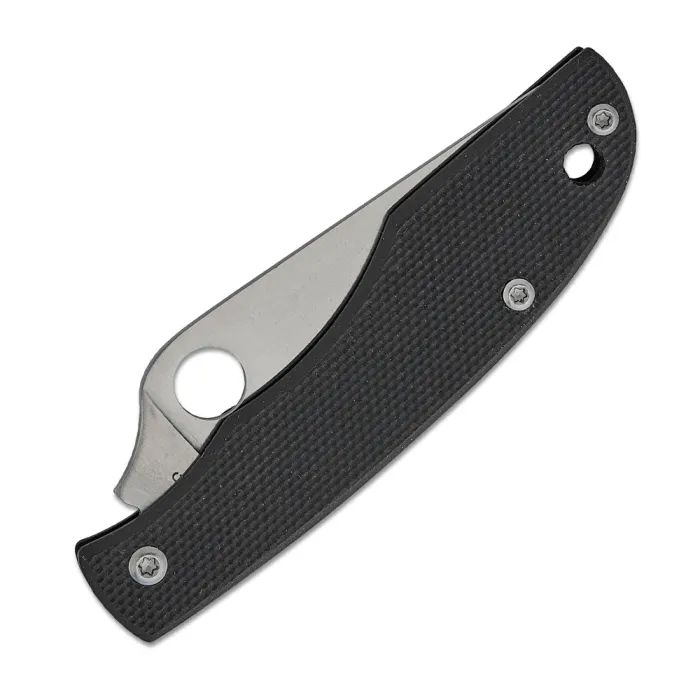 Нож Spyderco Grasshopper 12C27 G10 Black (C138GBKP) изображение 5