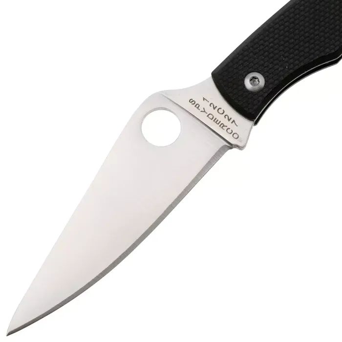 Ніж Spyderco Grasshopper 12C27 G10 Black (C138GBKP) зображення 6