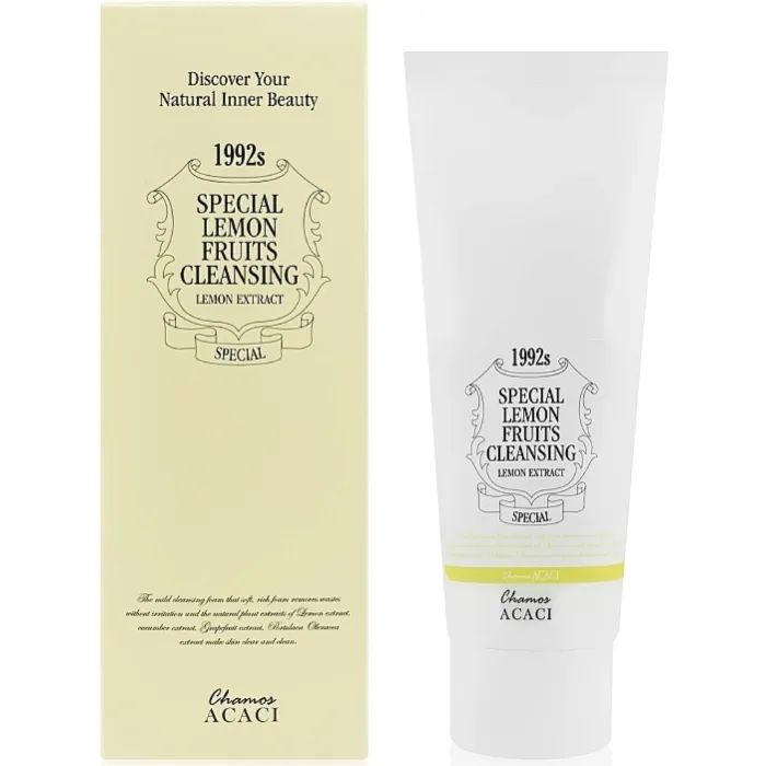 Пенка для умывания Chamos Special Lemon Fruits Cleansing 125 мл (8809071360721)