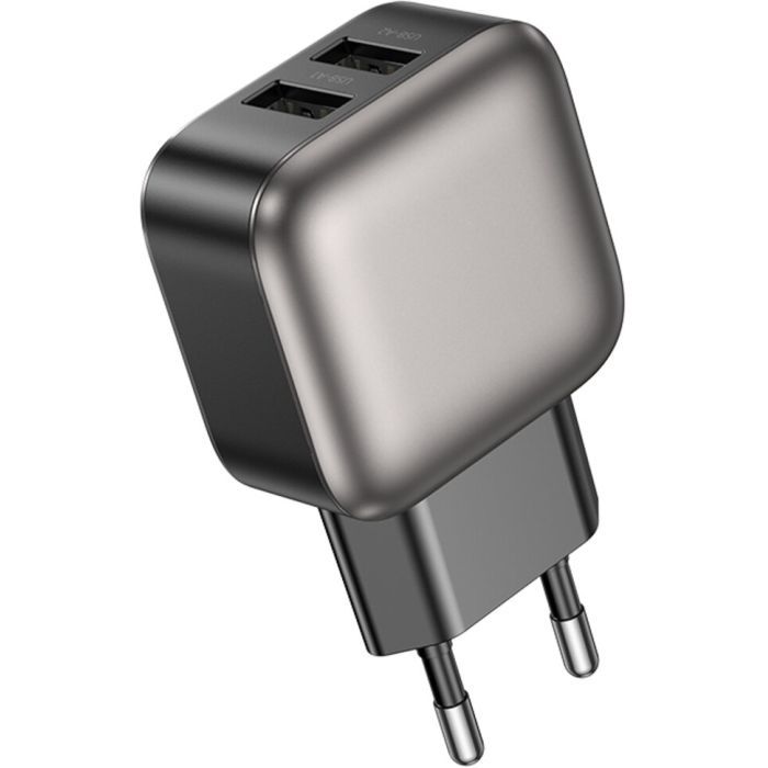 Зарядное устройство BOROFONE 2xUSB BAS51A black (6941991116100) изображение 4