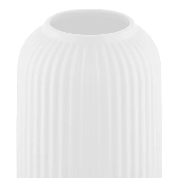 Ваза Ardesto Loreto, 12.2х21.5см, порцеляна, білий (AR3817W) зображення 3