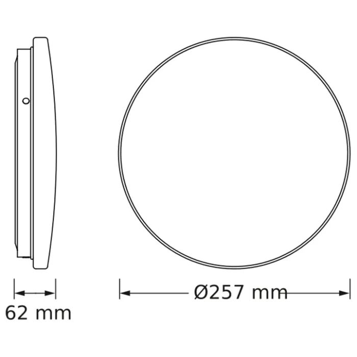 Світильник Osram CEILING ROUND 12W 840 IP44 (4099854647277) зображення 3