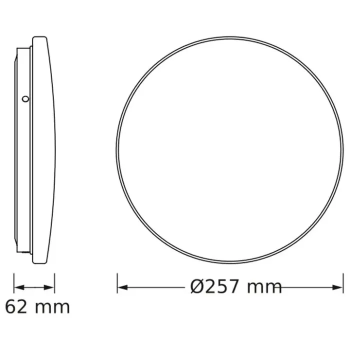 Світильник Osram CEILING ROUND 12W 840 IP44 (4099854647277) зображення 3