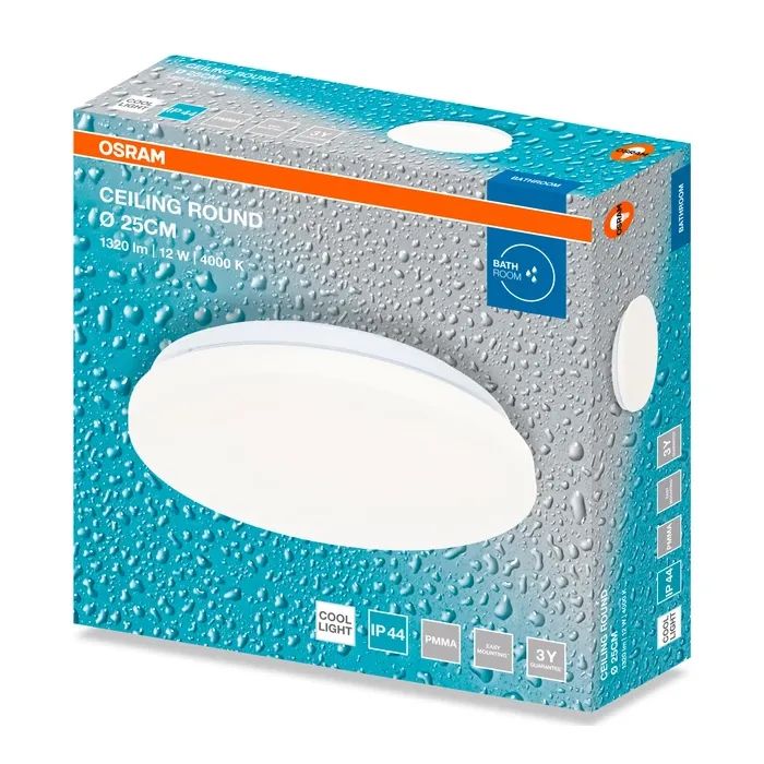 Світильник Osram CEILING ROUND 12W 840 IP44 (4099854647277) зображення 4