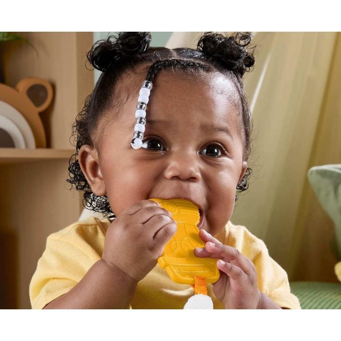 Погремушка Fisher-Price Зайка-обнимашка с прорезывателем (JLB87) изображение 6