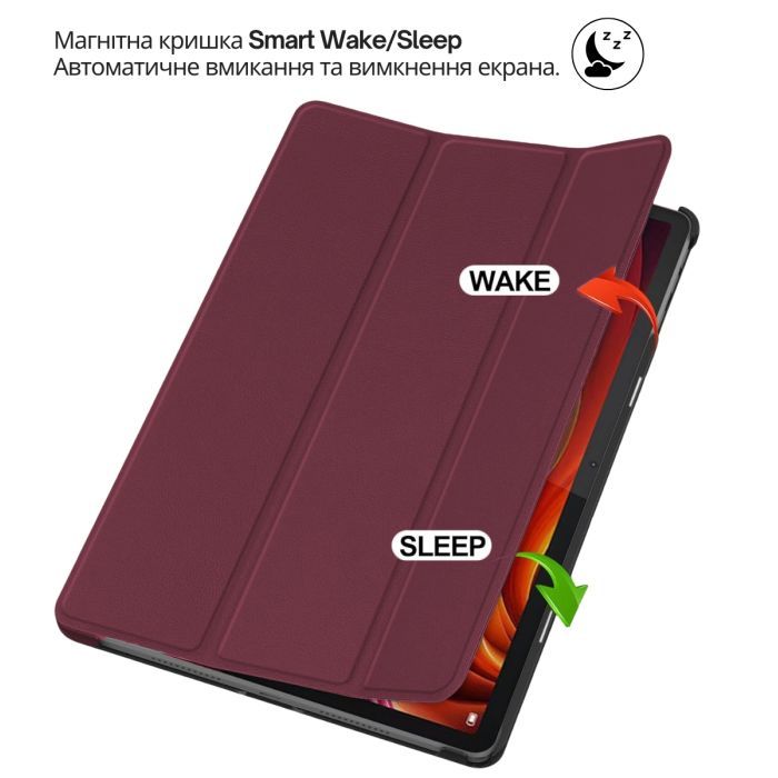 Чехол для планшета BeCover Smart Case Lenovo Idea Tab Plus 12.1" Purple (715083) изображение 4