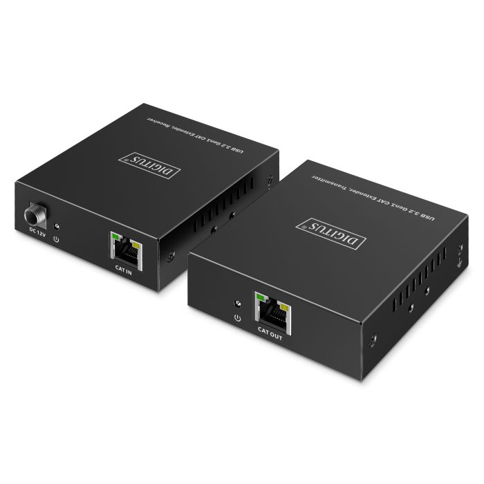 Адаптер Digitus USB extender 100 m RJ-45 to 3xUSB-A + 1xUSB-C (DA-73121) изображение 4