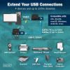 Адаптер Digitus USB extender 100 m RJ-45 to 3xUSB-A + 1xUSB-C (DA-73121) изображение 6