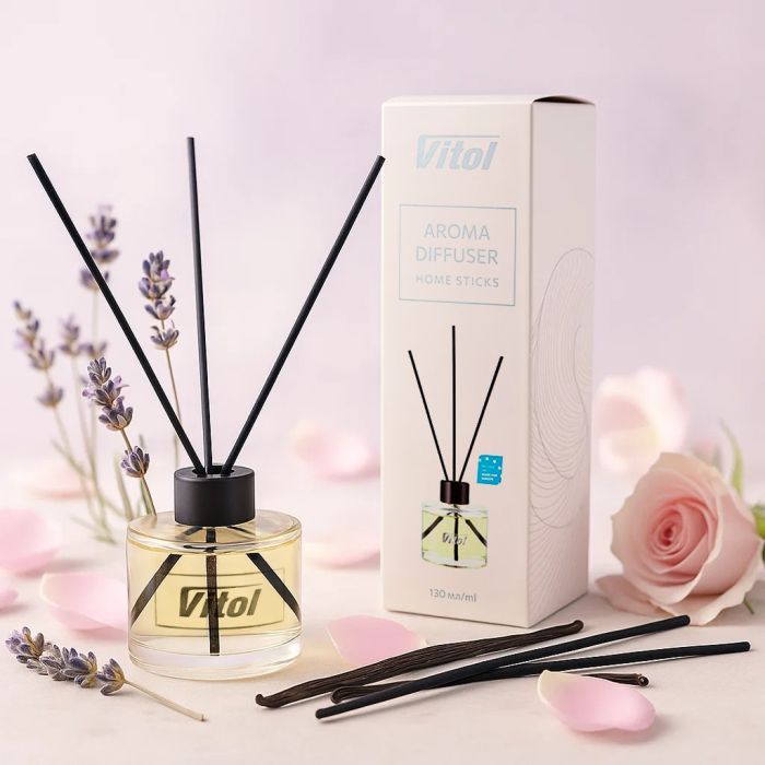 Ароматизатор для автомобіля VITOL Home Sticks Lavender Dream 130 мл (VHS03) зображення 2