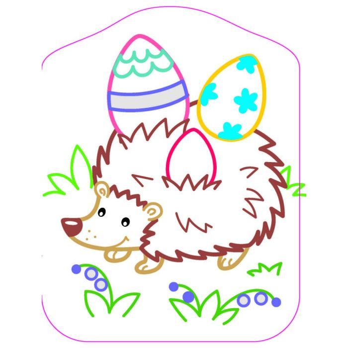 Книга Кольорові зафарбовки. Великдень - Н. Коваль Активний розвиток талантів (9789667511814) изображение 2