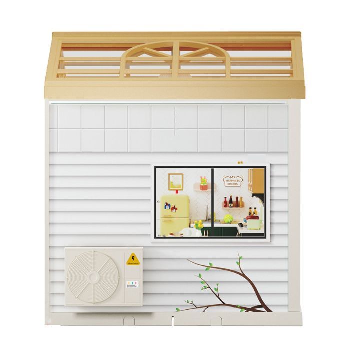 Конструктор Mini House румбокс серии Интерьер – Кухня (свет) (8005) изображение 6