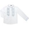 Рубашка детская Brilliant с вишивкой Обериг (24113-128B-white)