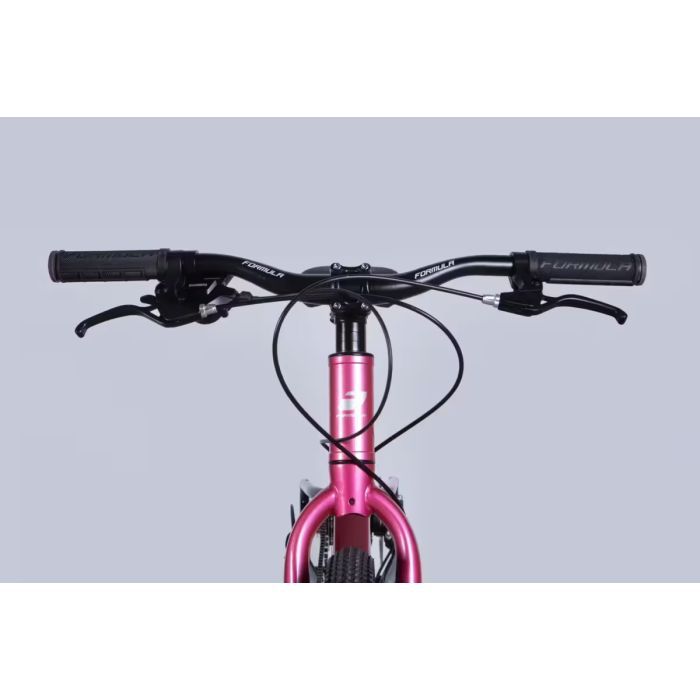 Велосипед Formula 24" F-1 DD рама-11" AL 2026 рожево-чорний (OPS-FR-24-450) изображение 6