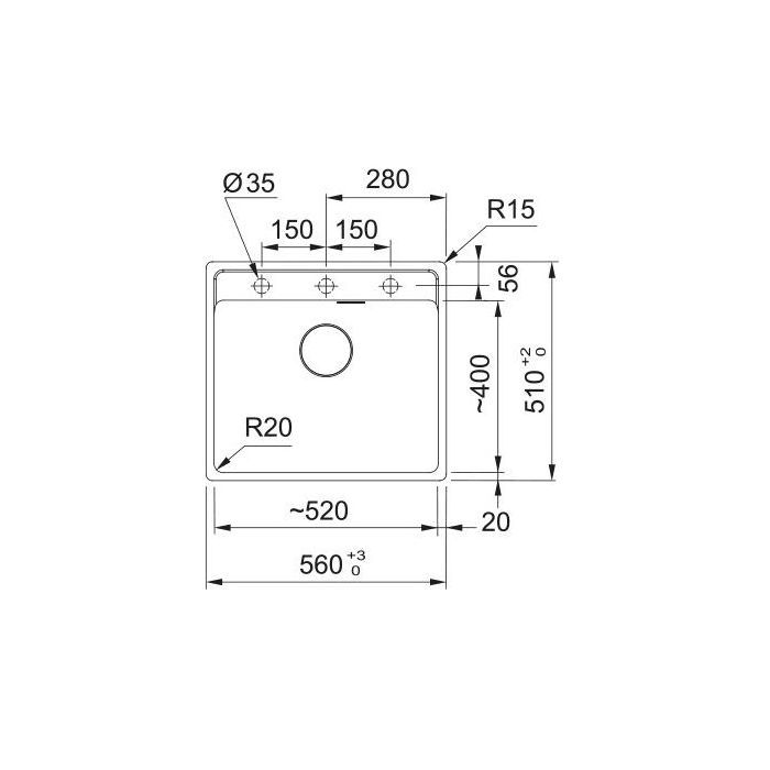 Мийка кухонна Franke Maris MRG 610-52 TL (114.0668.901) зображення 3