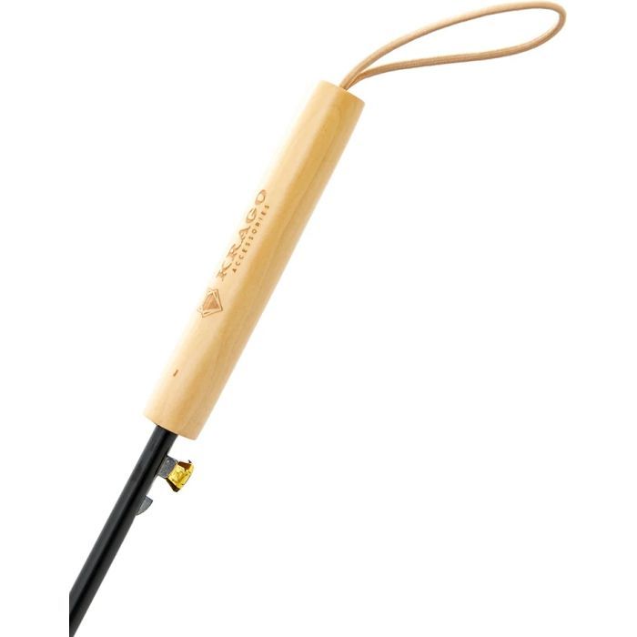 Зонт Krago тростина, 16 спиць з дерев''яною ручкою синя (umb-7-002) изображение 5