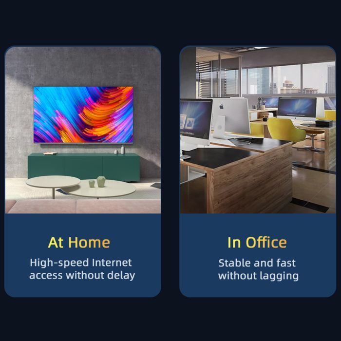 Патч-корд 3м UTP cat 6 RJ45 TopSpeed Ethernet Round Cable Black Essager (EXCWXY-JSC01) изображение 3