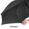 Зонт Perletti Reflecting тростина, з системою антивітер, чорна (P96014-01) изображение 6