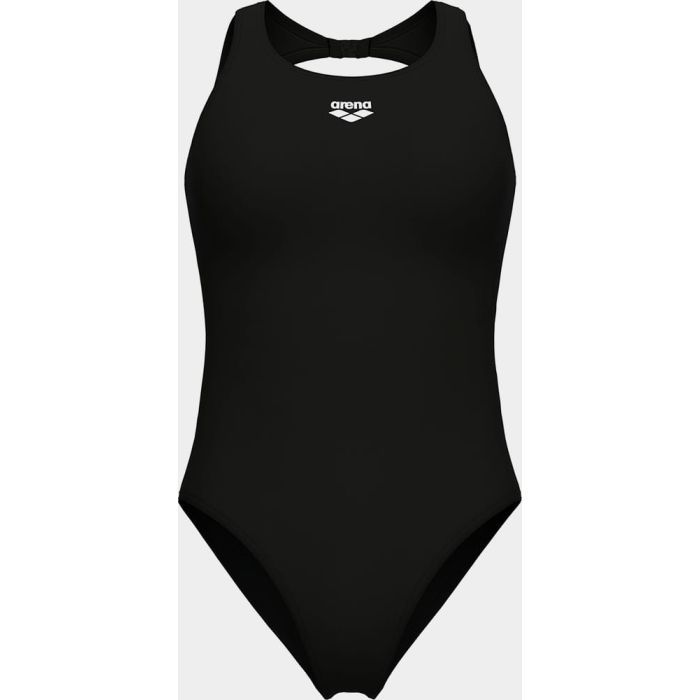 Купальник Arena O Back Swimsuit Solid One Piece 010648-501 чорний, білий 40 (3468337745990) изображение 7