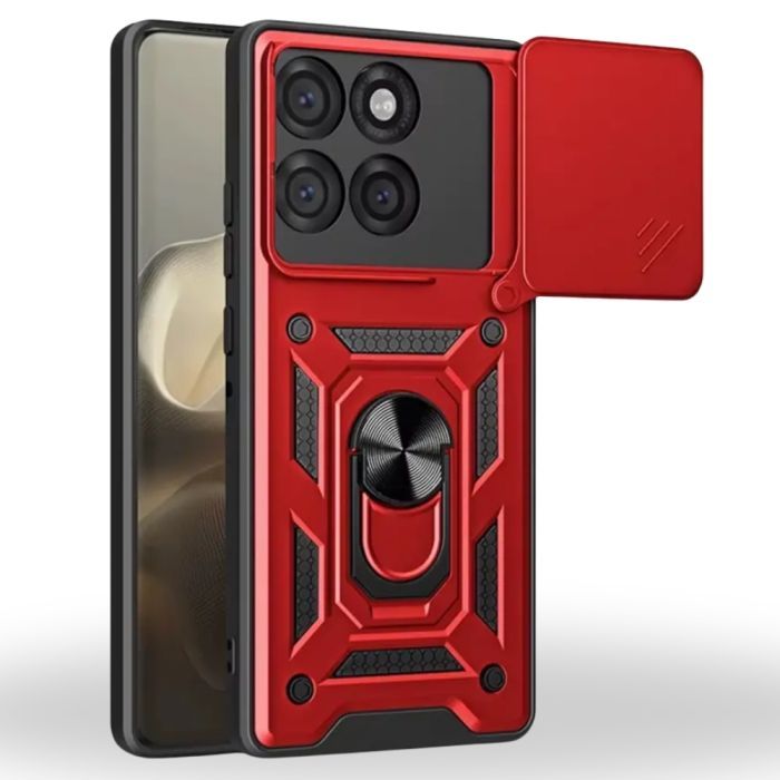 Чохол до мобільного телефона BeCover Military Motorola Edge 70 Red (715532) зображення 2