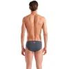 Плавки Arena Poseidonia Swim Briefs 009075-504 сірий, рожевий 100 (3468337621904) изображение 2