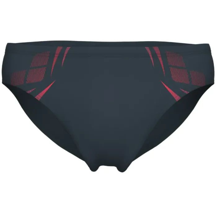 Плавки Arena Poseidonia Swim Briefs 009075-504 сірий, рожевий 105 (3468337621911) изображение 5