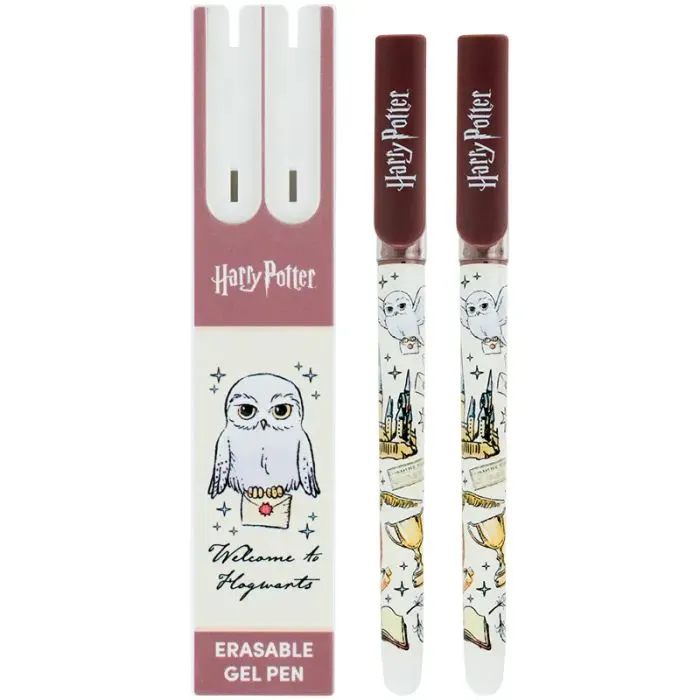 Ручка гелева Kite "пиши-стирай" Harry Potter, синя, 2 шт у пеналі (HP26-069) зображення 3