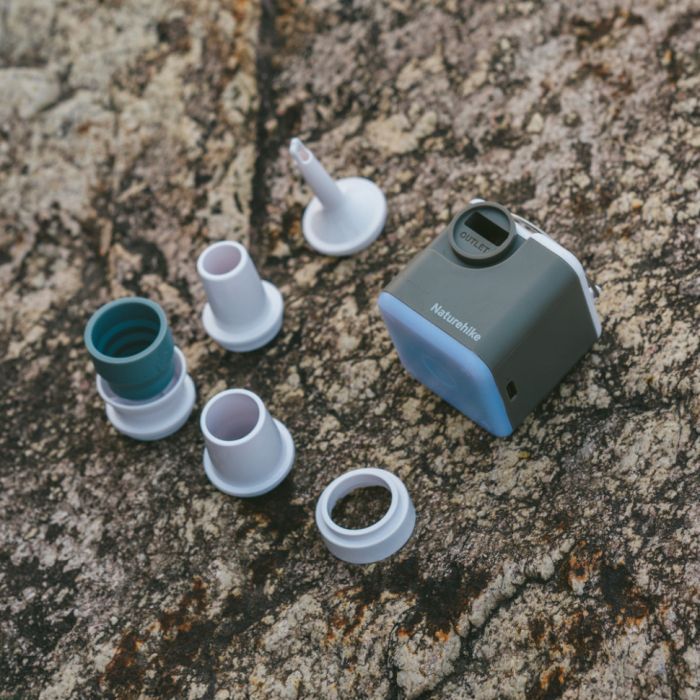 Насос для надувних меблів Naturehike CNK2550ZM012, зелений (6977465867889) зображення 4