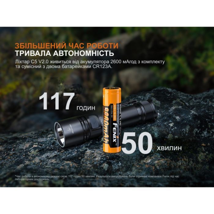 Ліхтар Fenix C5 V2.0 (C5V20) зображення 17