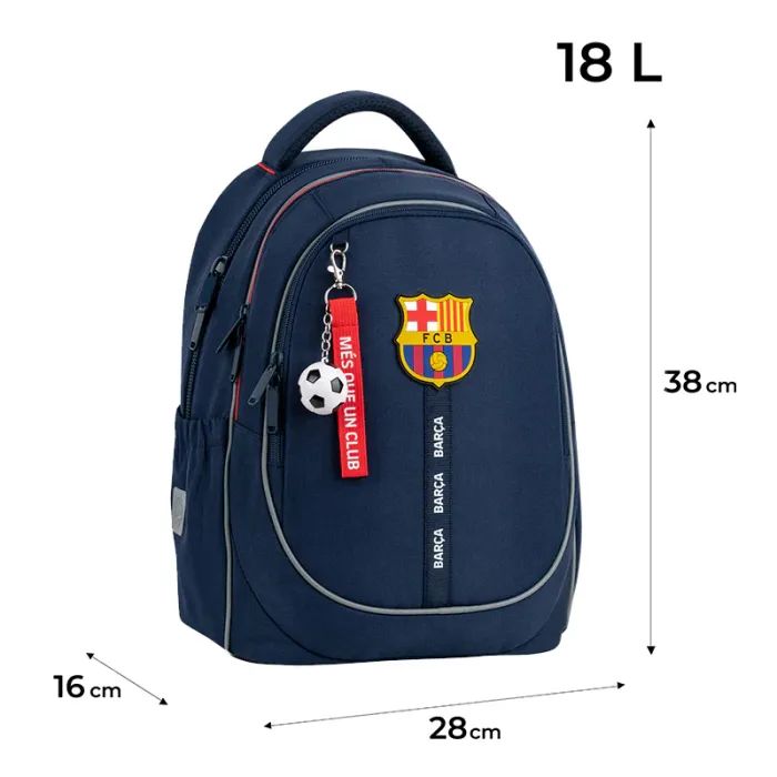 Рюкзак школьный Kite Education 700 FC Barcelona (BC26-700M) изображение 3