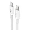 Дата кабель USB-C to USB-C 1.0m 240W white XO (XO-CB-240CC-WH) изображение 2