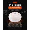 Универсальный чистящий набор 2E Multifinctional cleaning kit 24in1 white-orange (2E-SK24IN1) изображение 2